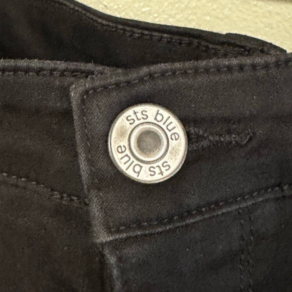 STS Blue Women's Black Straight Leg Pants - Picture 2 of 5
